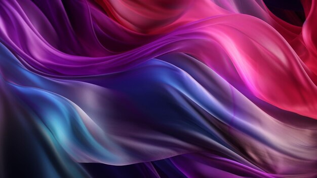 A colorful background with a pink and blue swirls