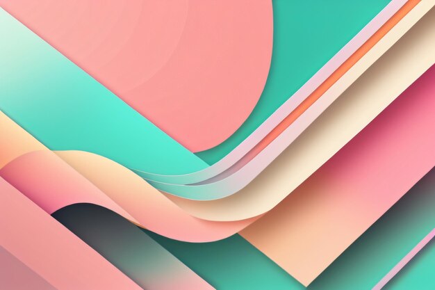 A colorful background with a pink and green background