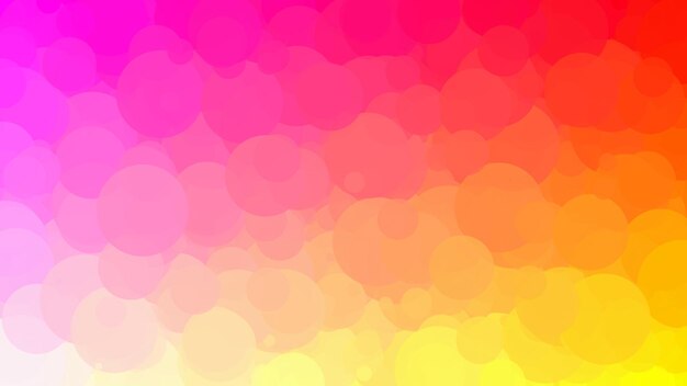 A colorful background with a pink and yellow background with a circle pattern.