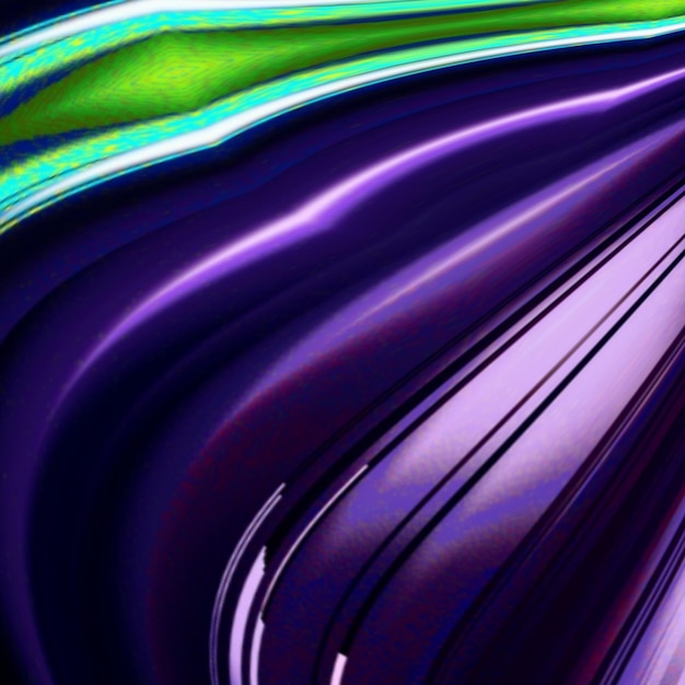 A colorful background with a purple and green swirls.