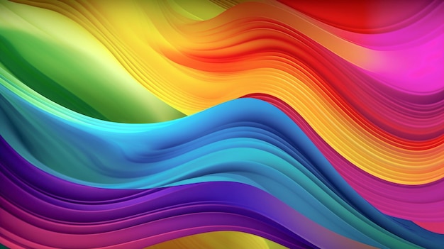 Colorful background with a rainbow background