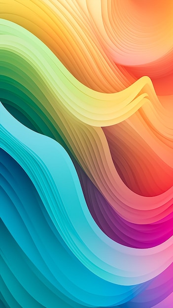 A colorful background with a rainbow colored background.