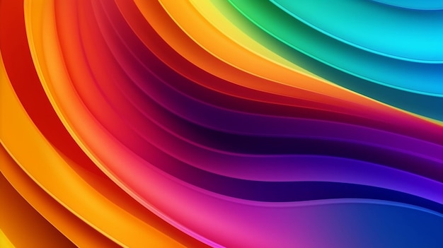 A colorful background with a rainbow colored pattern