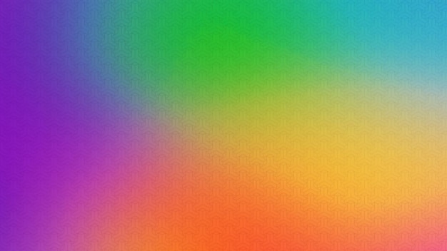 Foto sfondo colorato con un motivo colorato arcobaleno.