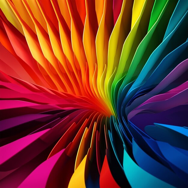 A Colorful Background with a Rainbow of Colors