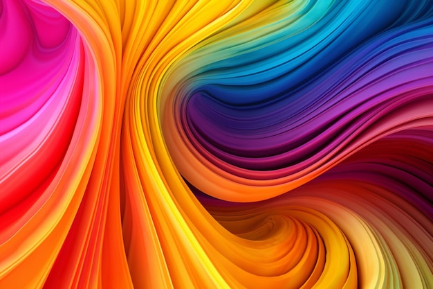 A colorful background with a rainbow of colors