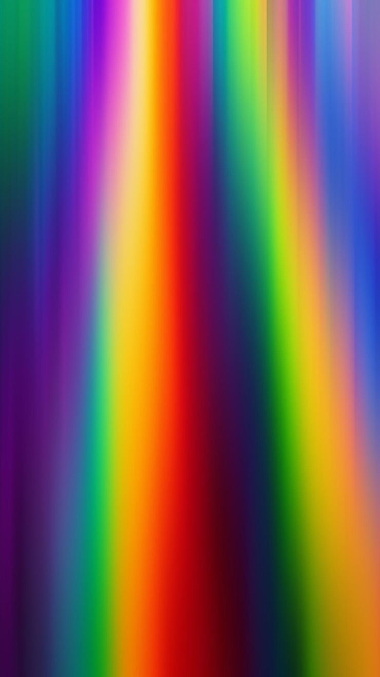 Photo a colorful background with a rainbow in the middle.