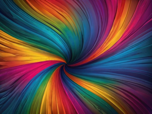虹の色から虹のパターンを持つカラフルな背景