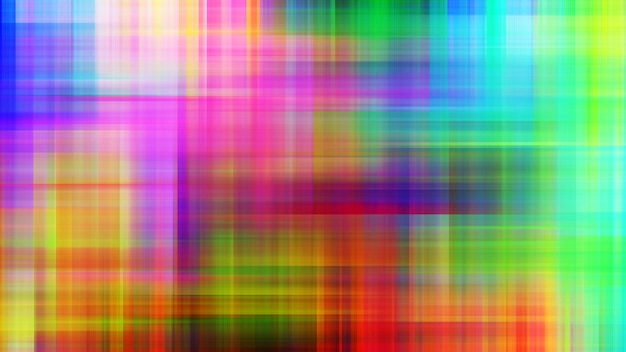 a colorful background with a rainbow pattern.