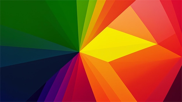 Photo a colorful background with a rainbow pattern.