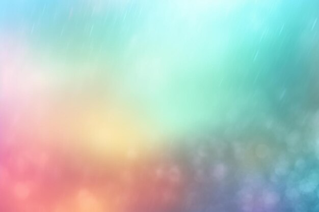 A colorful background with a rainbow and the word rain on it