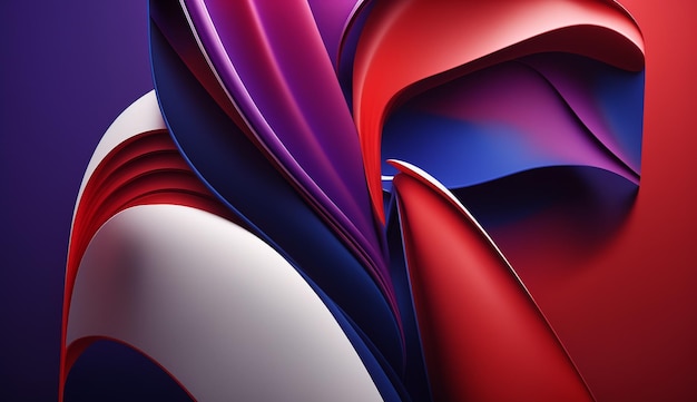 A colorful background with red and blue colors.