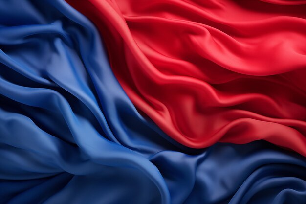 Premium Photo | A colorful background with a red and blue fabric
