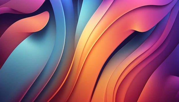 Colorful background with a spiral design