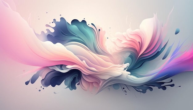 A colorful background with a splash of paint.