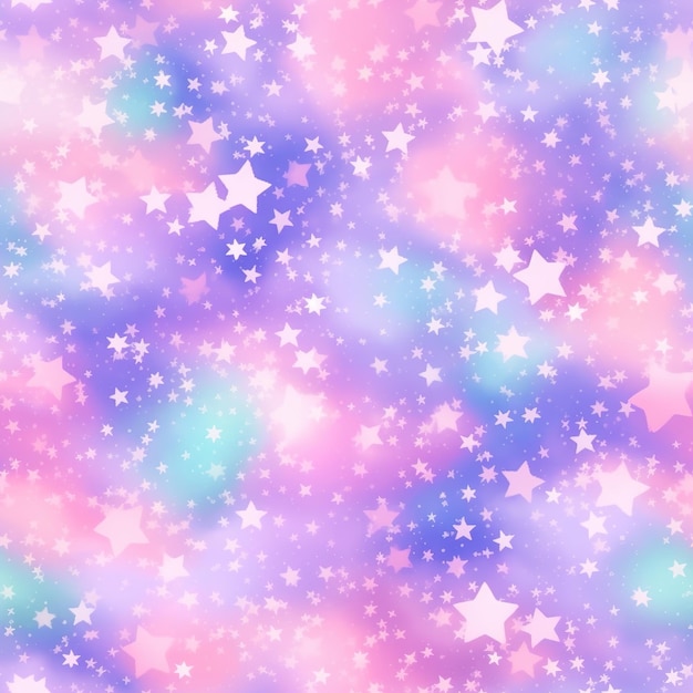 A colorful background with a star pattern