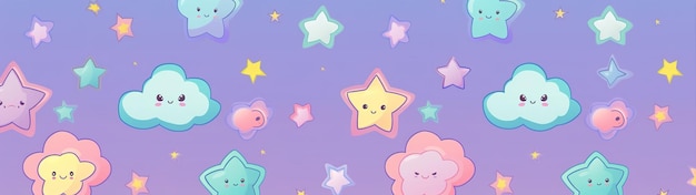 A colorful background with a star pattern