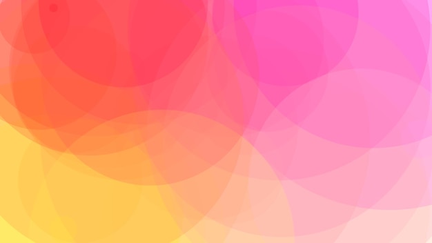 Colorful background with a swirl of circles.