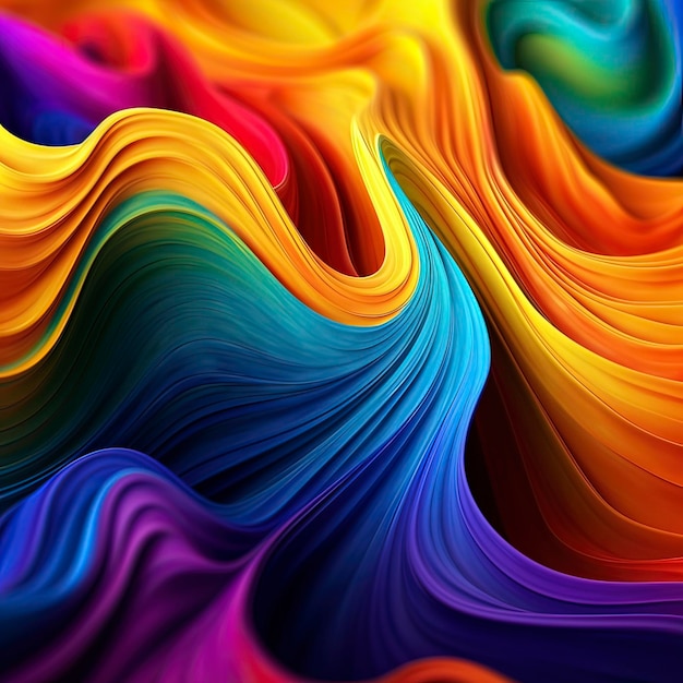 A colorful background with a swirl of colors.