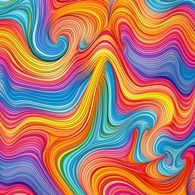 Colorful background with a swirl of colors.