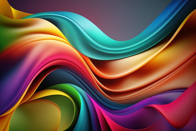 Colorful background with a swirl of light.