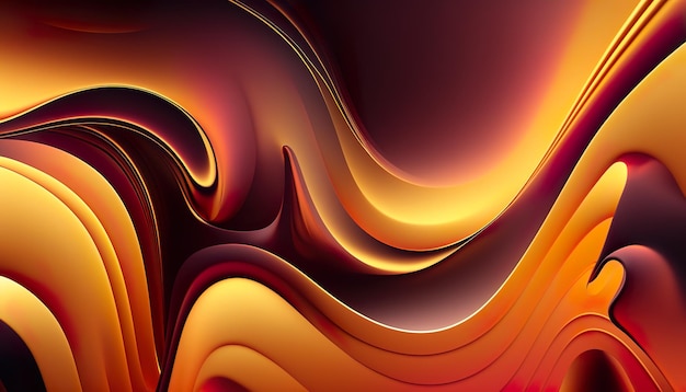 A colorful background with a swirl of orange and red colors