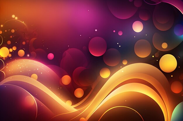 A colorful background with a swirly design.