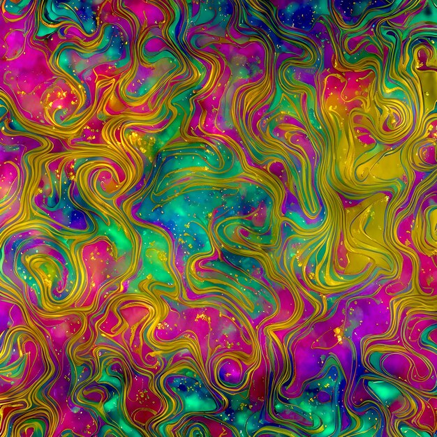 A colorful background with a swirly pattern and the words rainbow on it