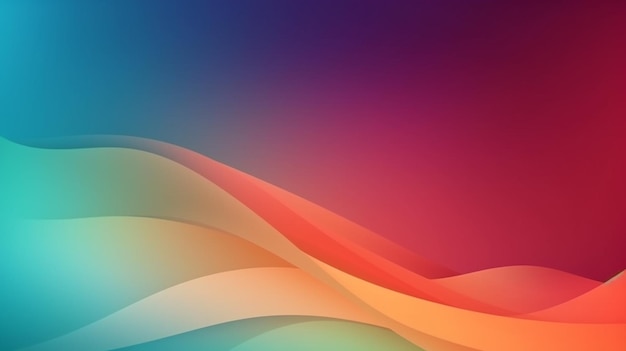 A colorful background with a wavy design.