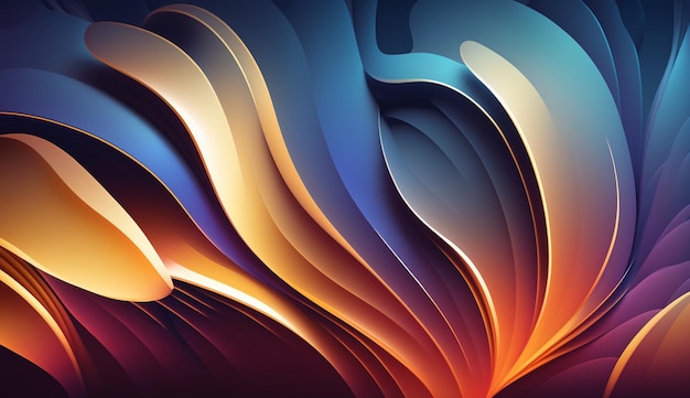 Colorful background with a wavy design.