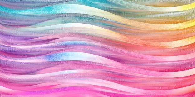 A colorful background with a wavy pattern of colors.
