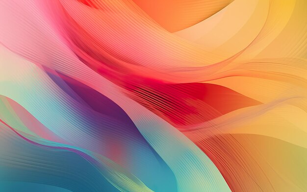 A colorful background with a wavy pattern.