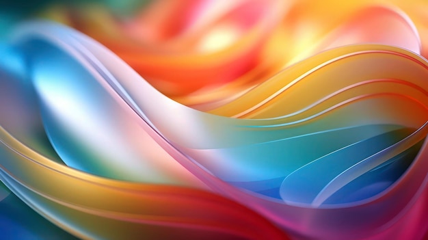 Colorful background with a wavy pattern