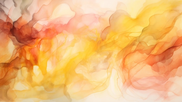 A colorful background with a white background and a yellow and red paint splashing in the middle.