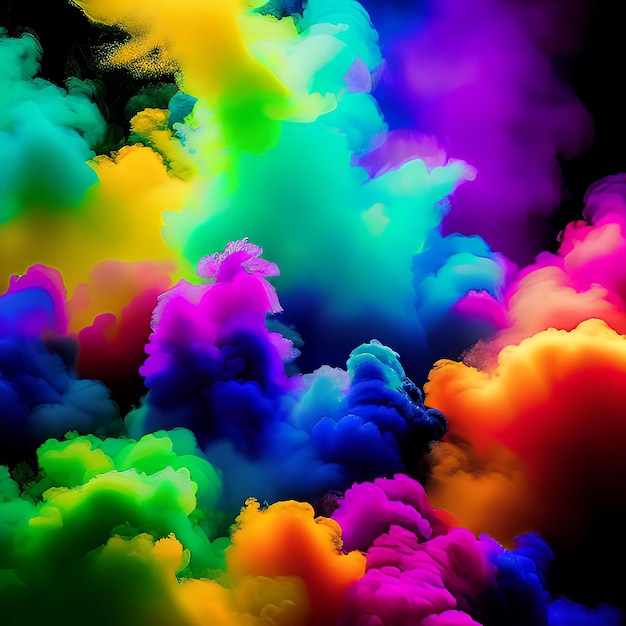 A colorful background