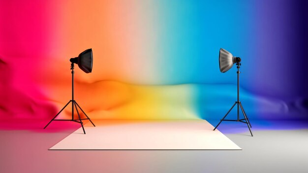 Photo colorful background