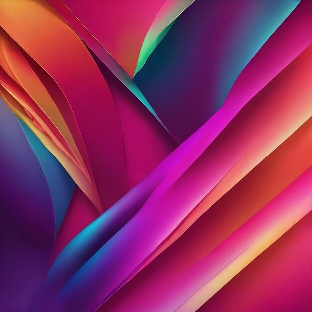 Colorful backgrounds in dazzling gradient modern colors