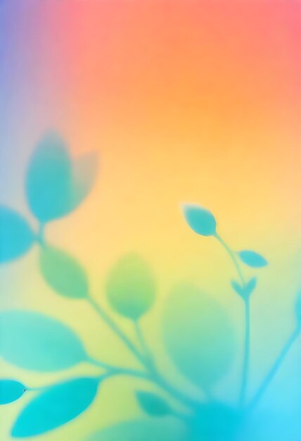 Photo colorful backgrounds floral