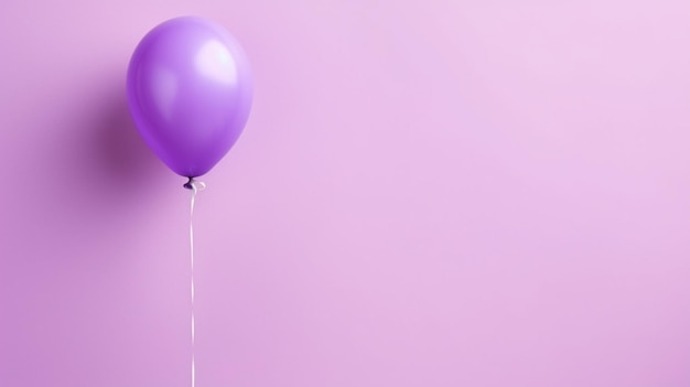 Colorful balloon isolated mockup