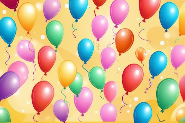 Colorful Balloons Brighten Birthday Festivities