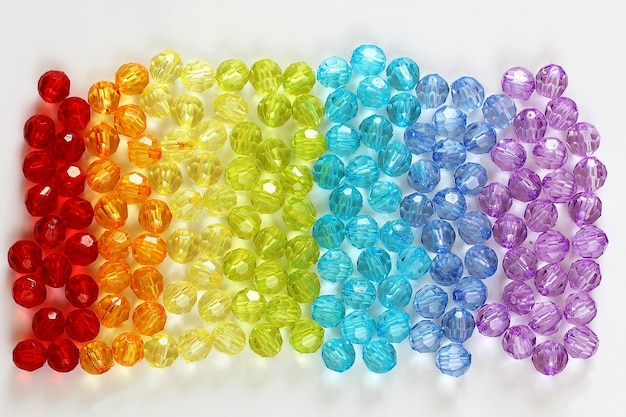 Colorful beads