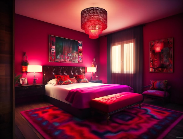 Colorful bedroom home decor ideas home decorating ideas