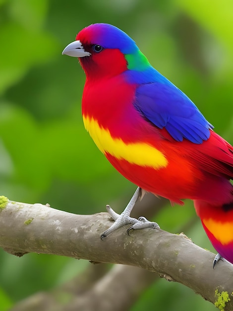 Colorful Bird AI Generator