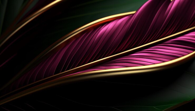 A colorful bird in a green leaf