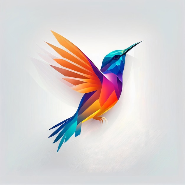 A colorful bird with a colorful tail with a colorful design