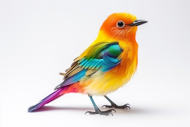 Photo colorful bird