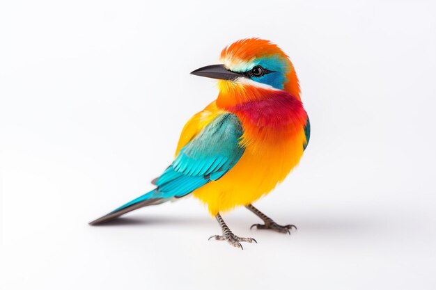 Photo colorful bird