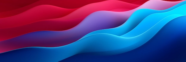 Colorful blue red white wave background with a black backdrop suitable for graphic design projects banner backgrounds or vibrant website backdrops aspect ratio 31