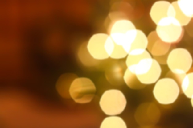 Photo colorful blur bokeh light new year background.