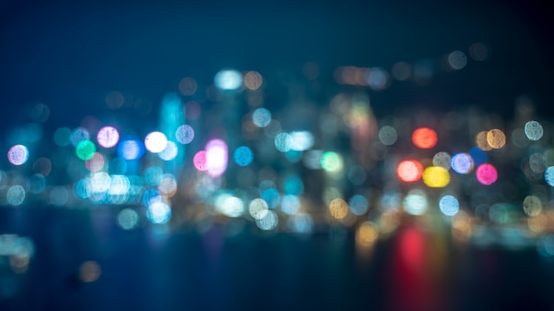 Colorful Bokeh Blurred Background